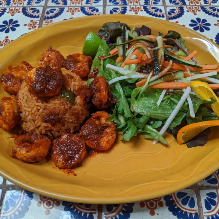 Camarones a La Diabla.