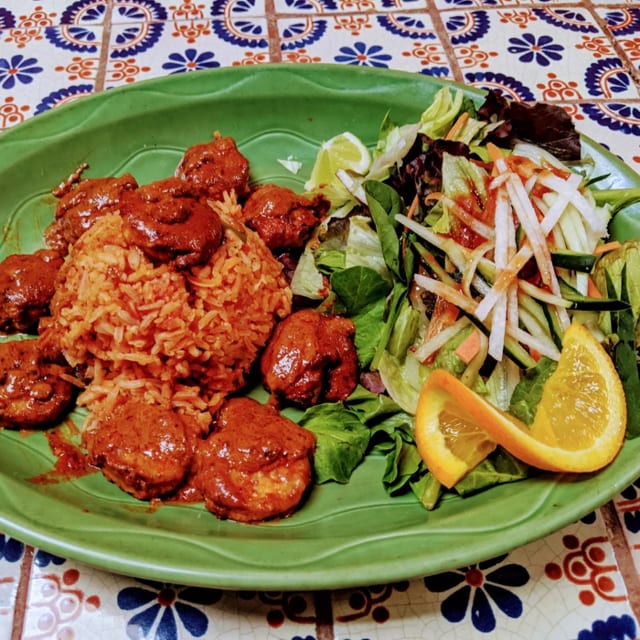 Camarones Chipotle.